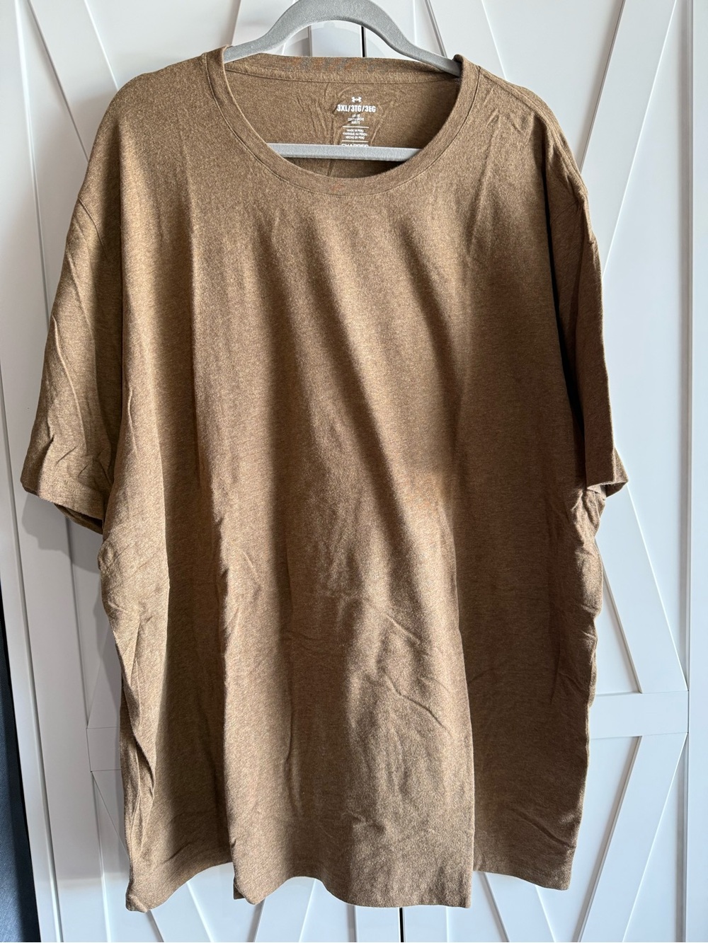 Under Armour Men's Short Sleeve Crew Tee - Brown